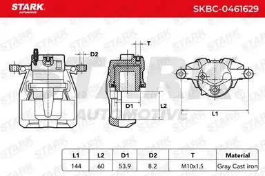 PINZA DE FRENO (SIN  DEVOLUCIÓN CAS