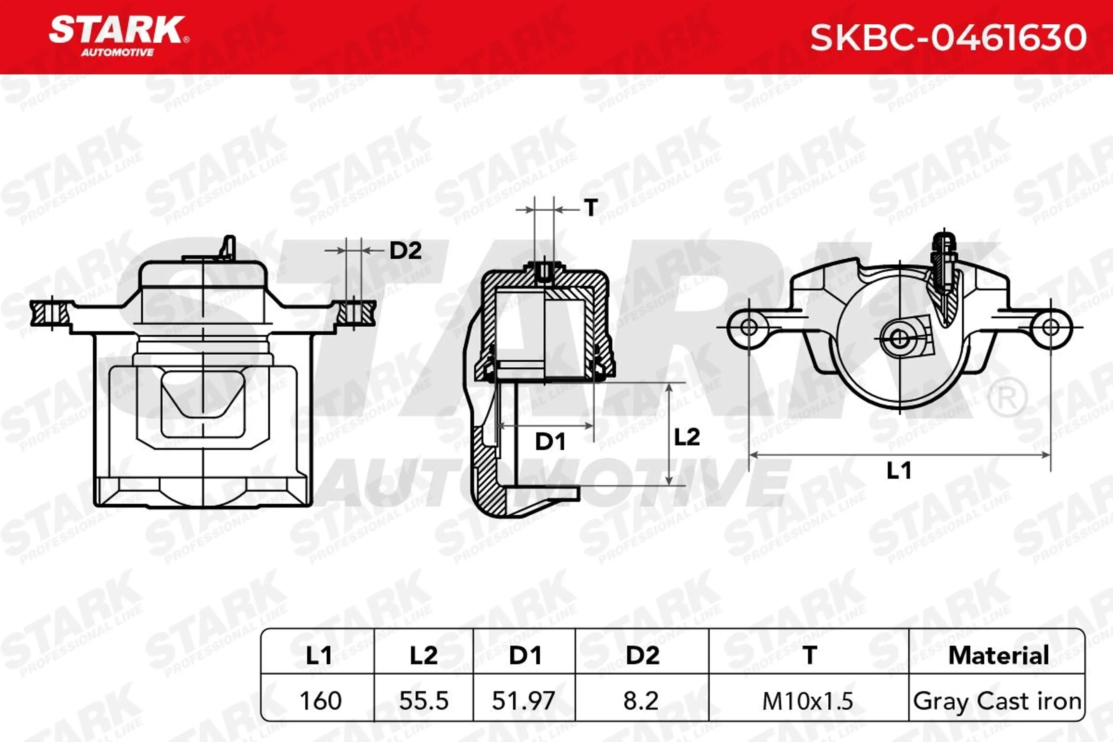 PINZA DE FRENO (SIN  DEVOLUCIÓN CAS