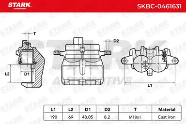 PINZA DE FRENO (SIN  DEVOLUCIÓN CAS