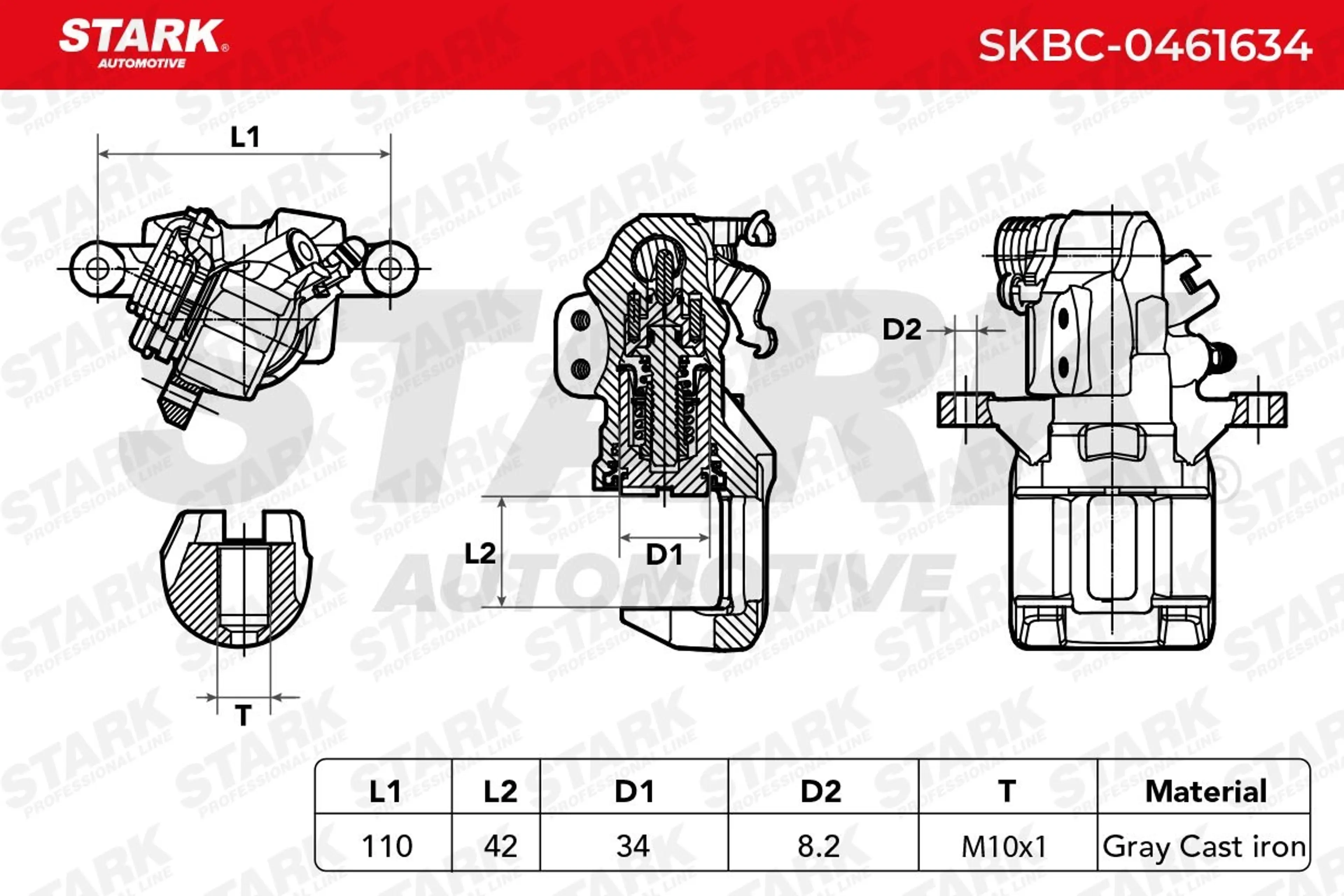 PINZA DE FRENO (SIN  DEVOLUCIÓN CAS