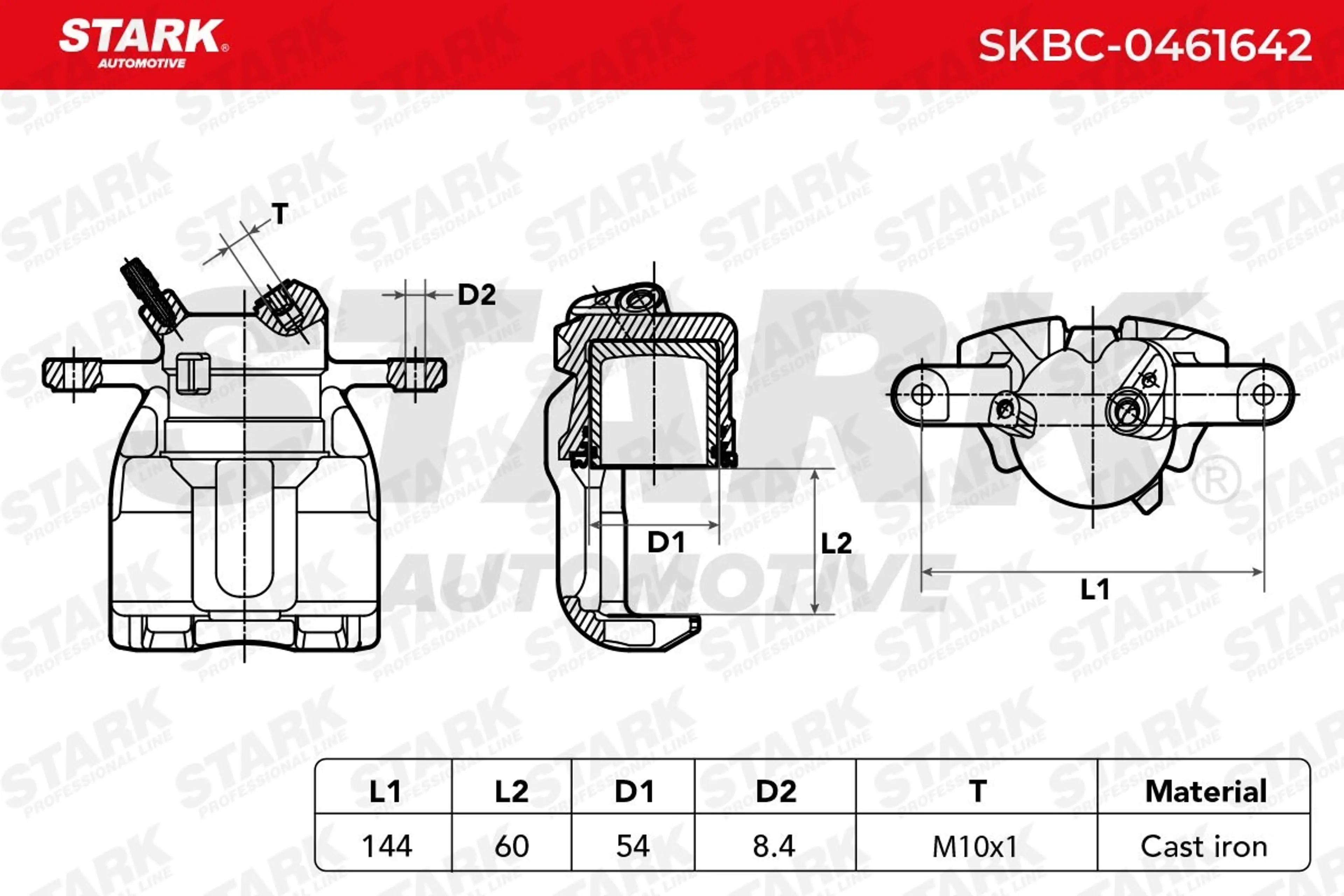 PINZA DE FRENO (SIN  DEVOLUCIÓN CAS