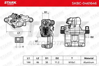 PINZA DE FRENO (SIN  DEVOLUCIÓN CAS