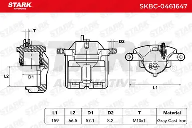 PINZA DE FRENO (SIN  DEVOLUCIÓN CAS