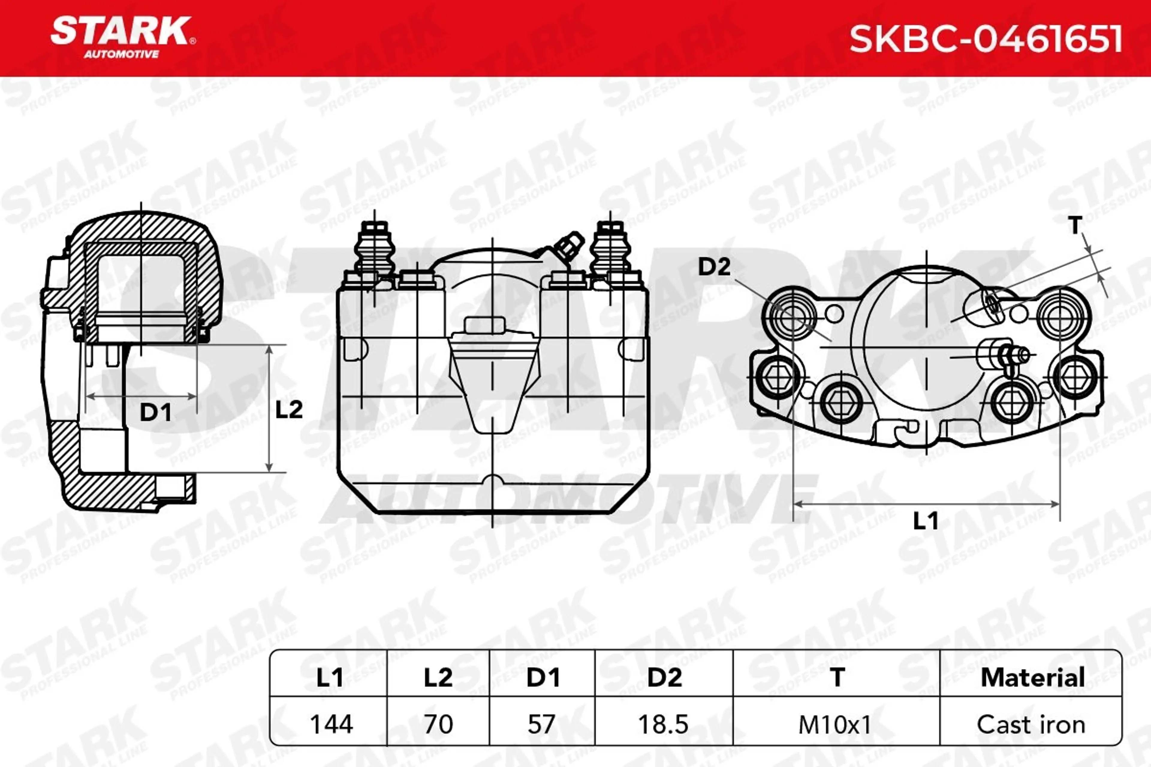 PINZA DE FRENO (SIN  DEVOLUCIÓN CAS