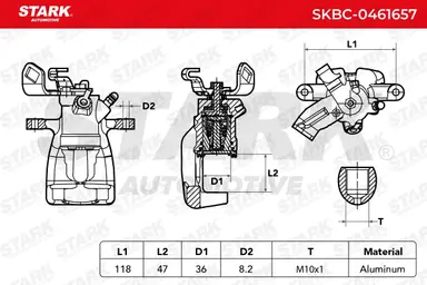 PINZA DE FRENO (SIN  DEVOLUCIÓN CAS
