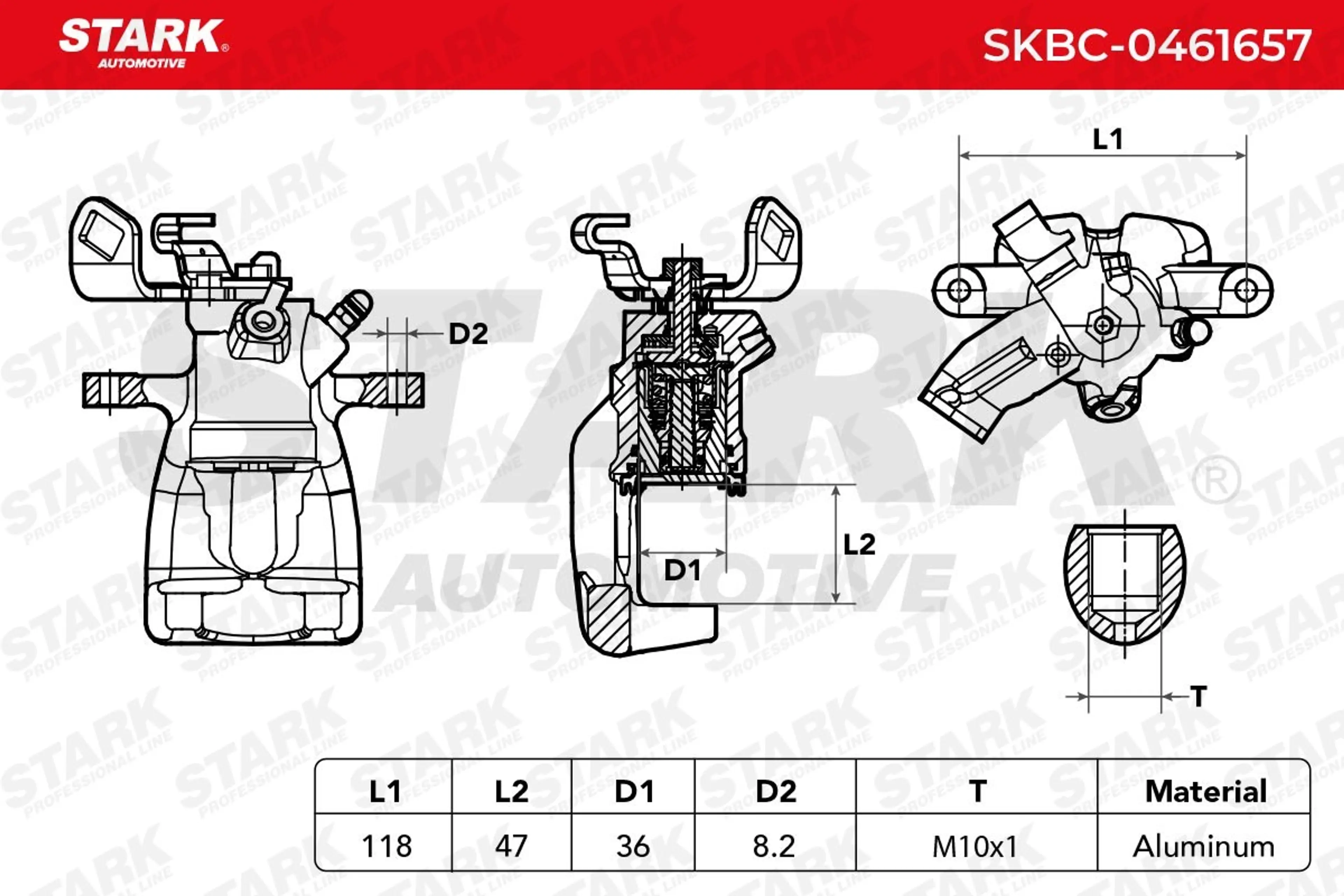 PINZA DE FRENO (SIN  DEVOLUCIÓN CAS