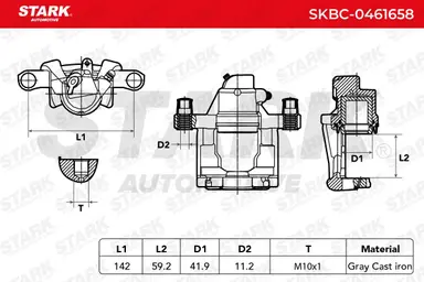 PINZA DE FRENO (SIN  DEVOLUCIÓN CAS