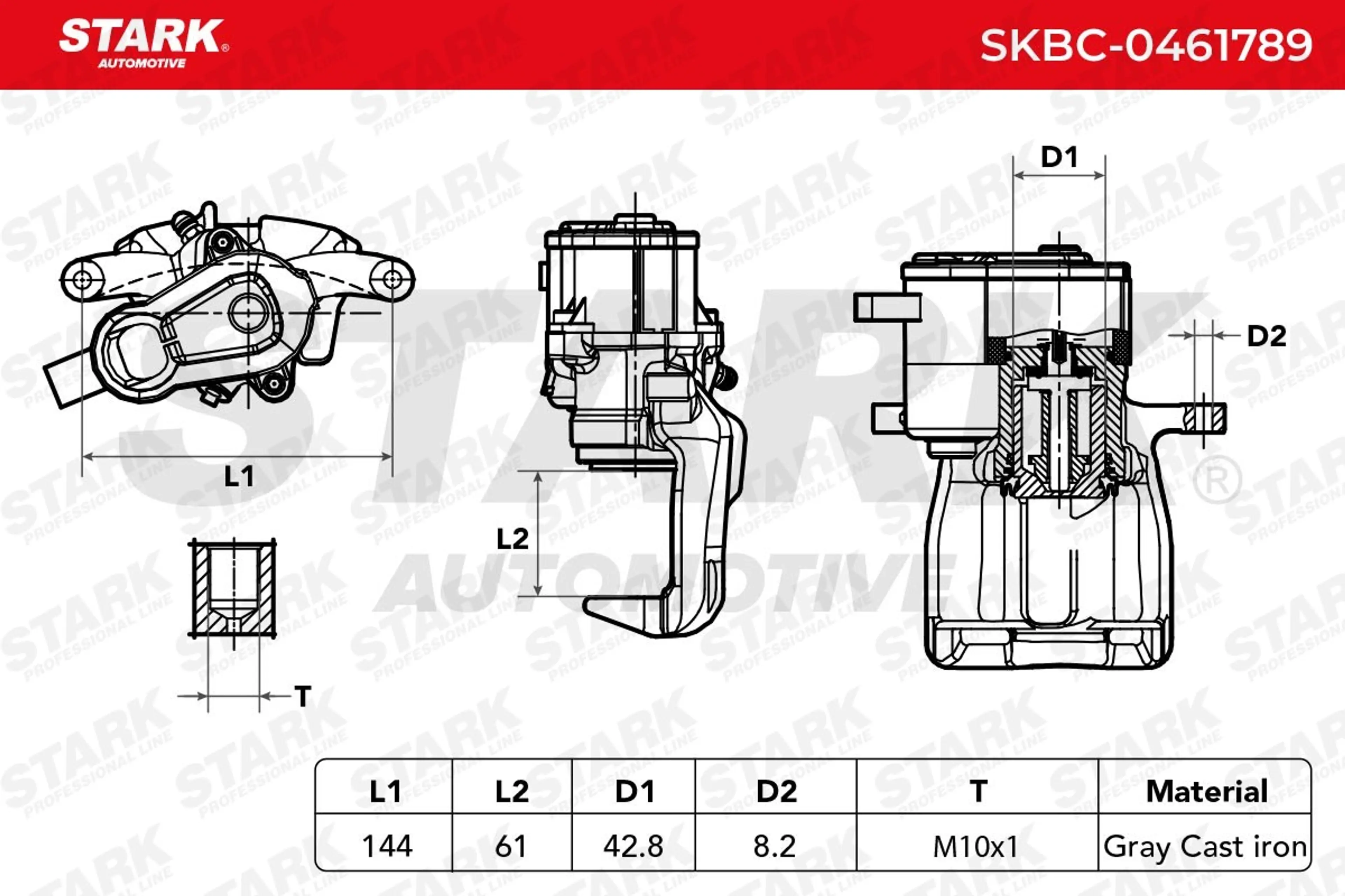 PINZA DE FRENO (SIN  DEVOLUCIÓN CAS
