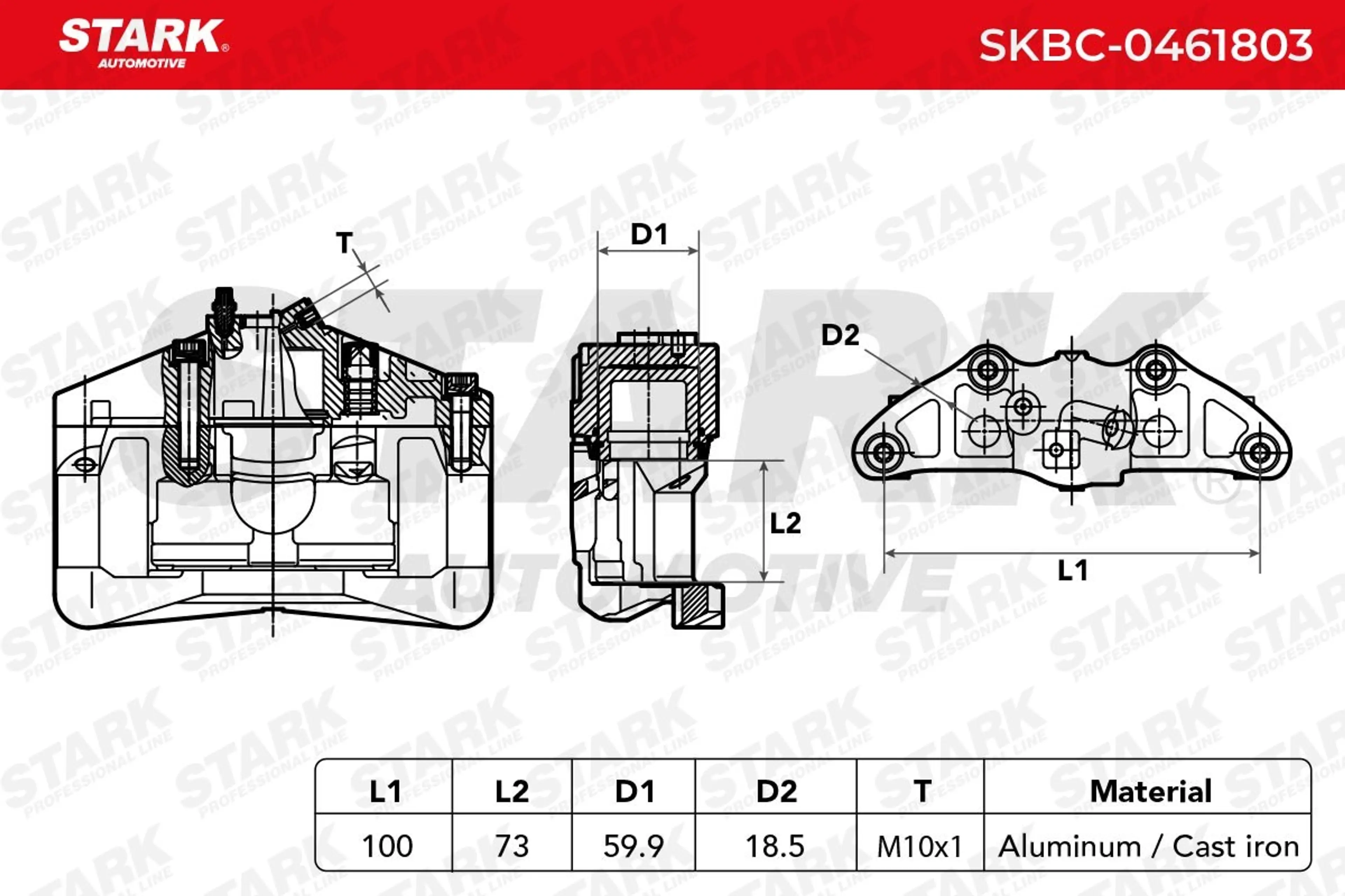 PINZA DE FRENO (SIN  DEVOLUCIÓN CAS