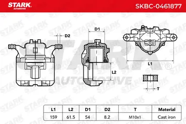 PINZA DE FRENO (SIN  DEVOLUCIÓN CAS