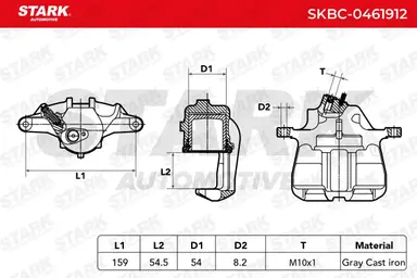 PINZA DE FRENO (SIN  DEVOLUCIÓN CAS
