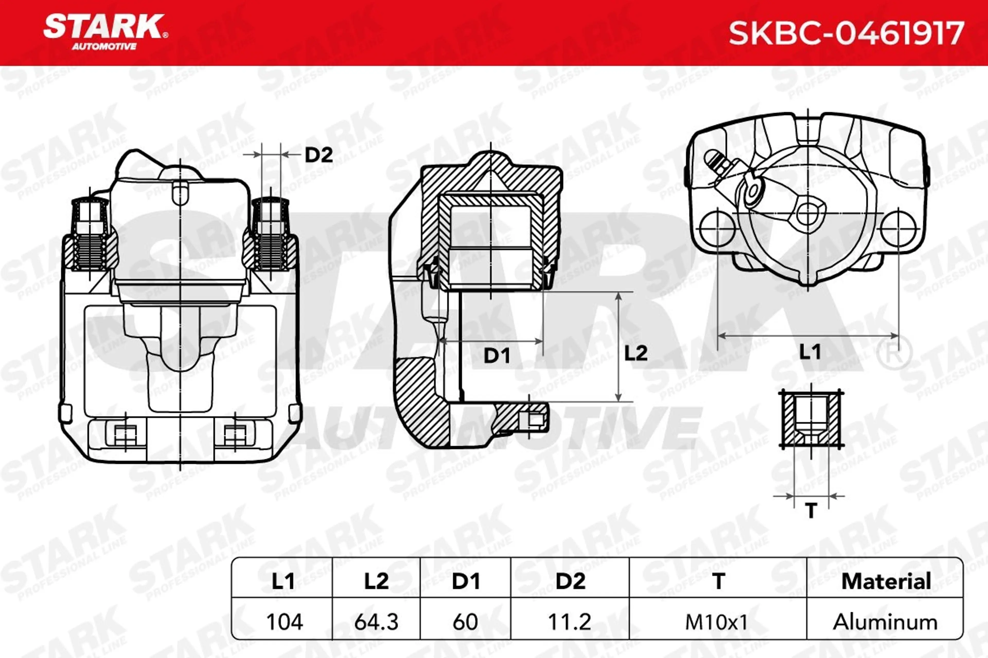 PINZA DE FRENO (SIN  DEVOLUCIÓN CAS