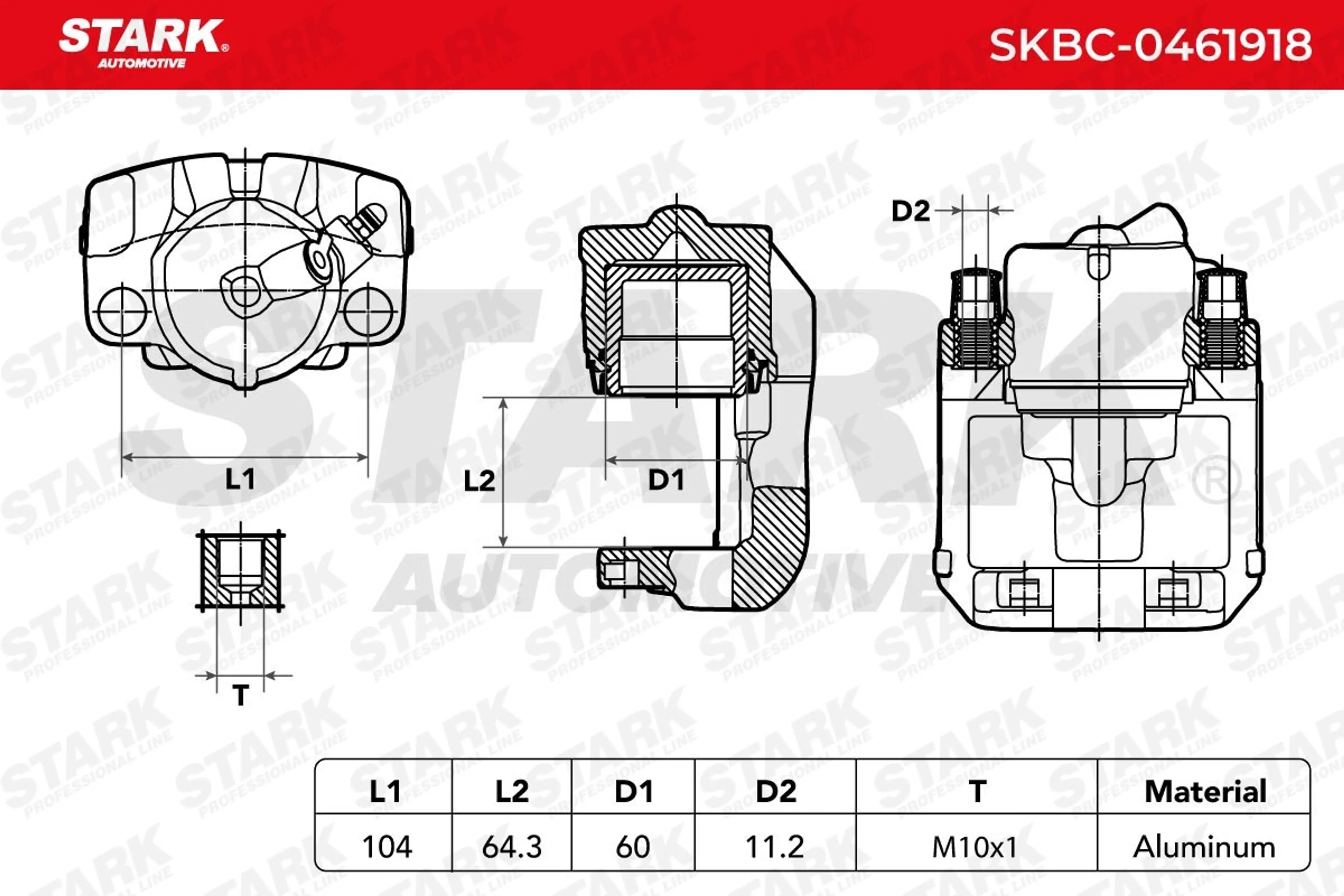 PINZA DE FRENO (SIN  DEVOLUCIÓN CAS