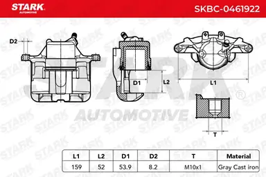 PINZA DE FRENO (SIN  DEVOLUCIÓN CAS