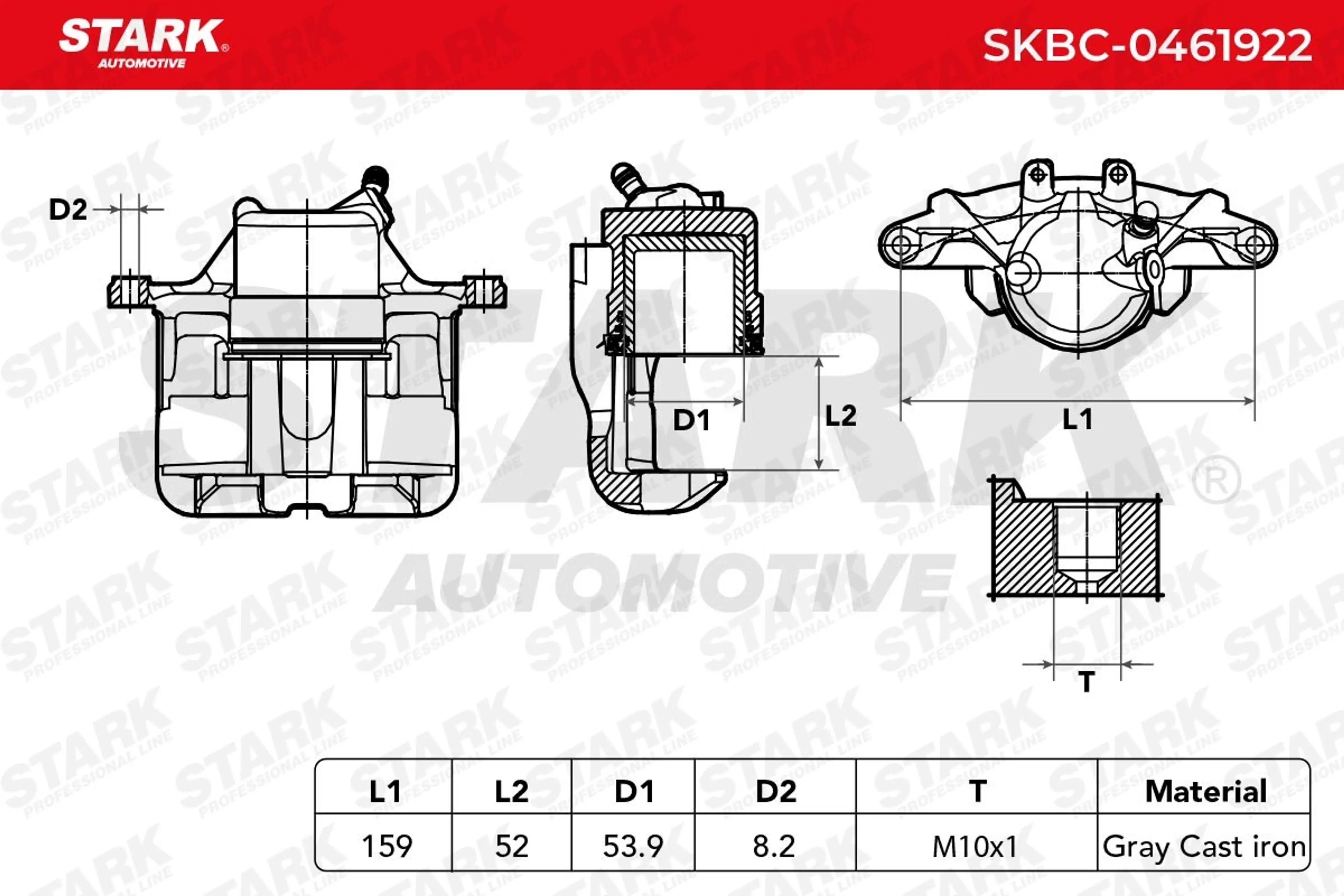 PINZA DE FRENO (SIN  DEVOLUCIÓN CAS