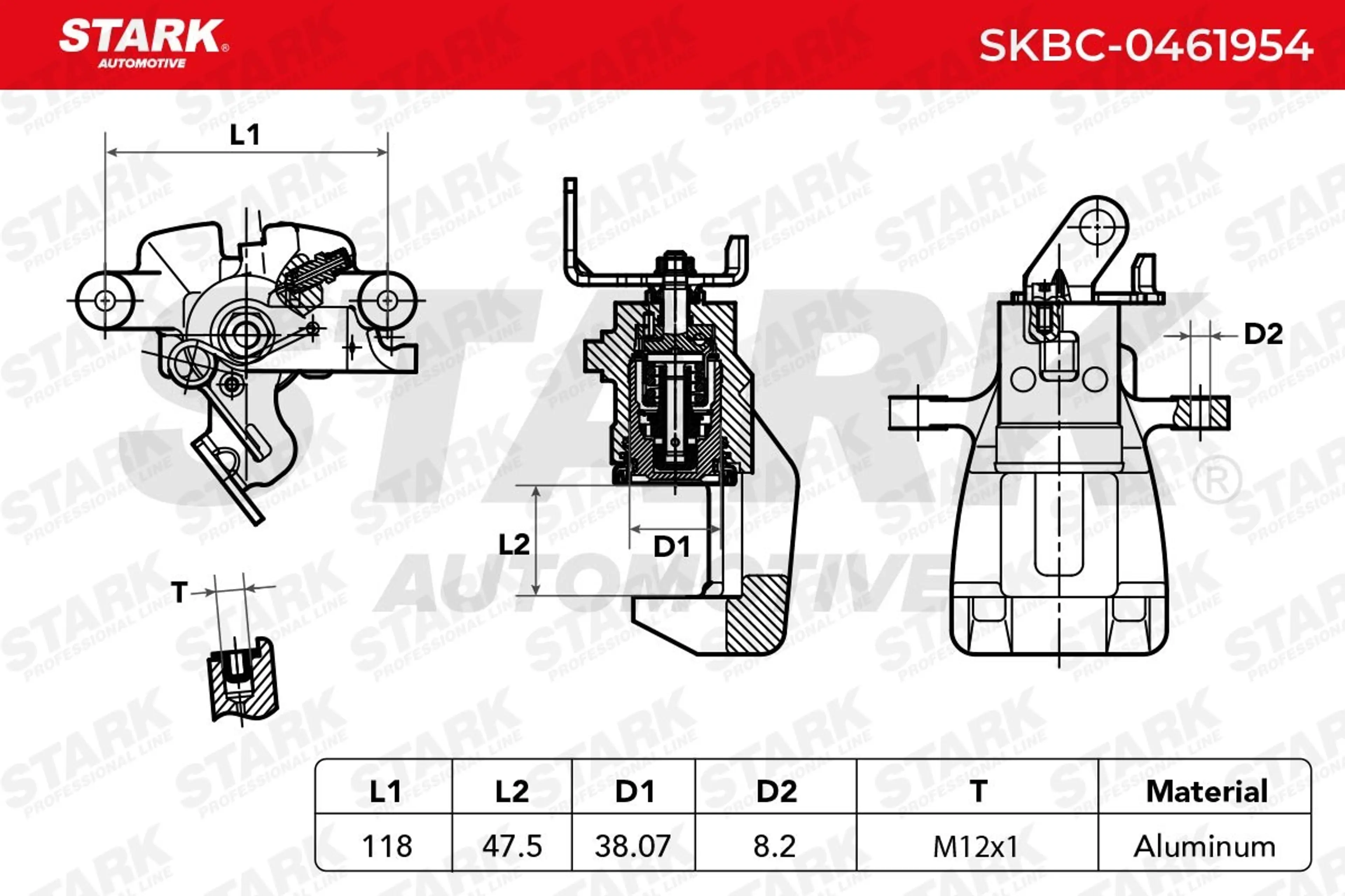 PINZA DE FRENO (SIN  DEVOLUCIÓN CAS