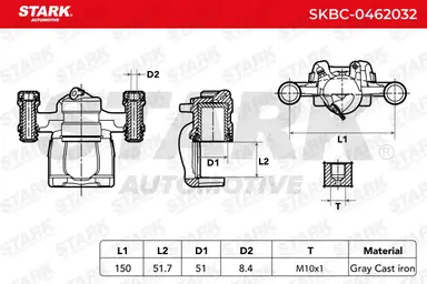 PINZA DE FRENO (SIN  DEVOLUCIÓN CAS