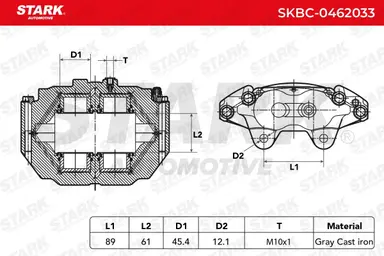 PINZA DE FRENO (SIN  DEVOLUCIÓN CAS