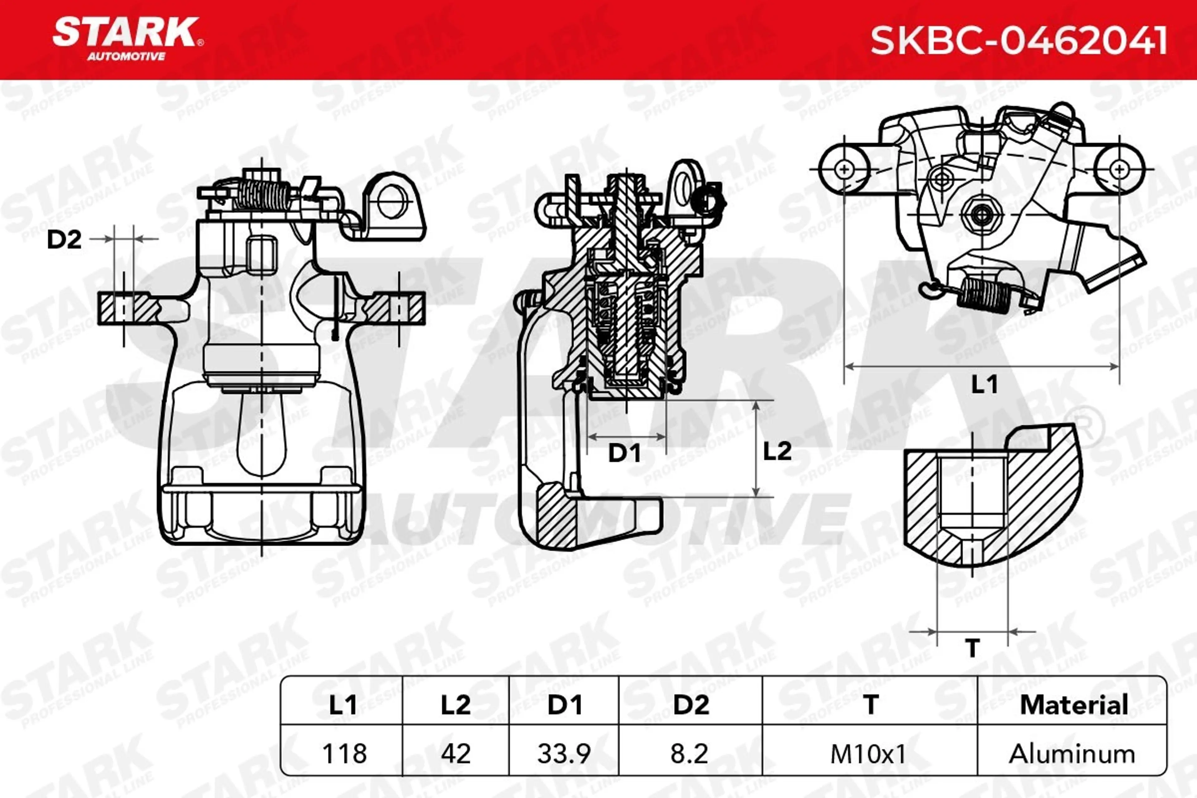 PINZA DE FRENO (SIN  DEVOLUCIÓN CAS