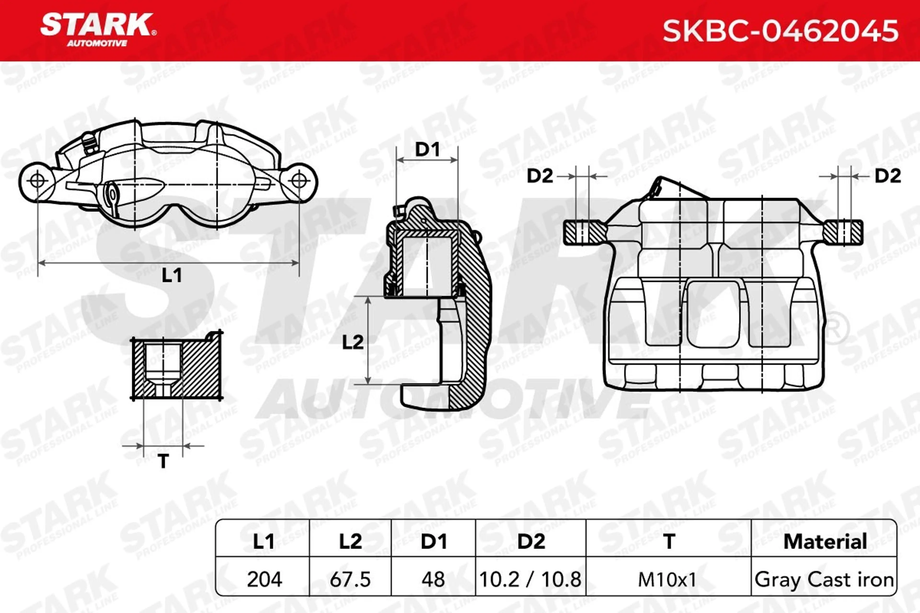PINZA DE FRENO (SIN  DEVOLUCIÓN CAS