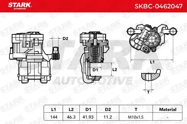 PINZA DE FRENO (SIN  DEVOLUCIÓN CAS