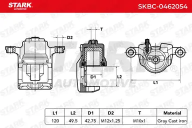 PINZA DE FRENO (SIN  DEVOLUCIÓN CAS