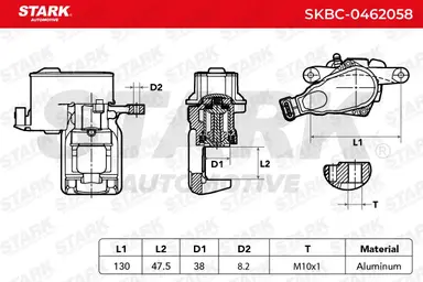 PINZA DE FRENO (SIN  DEVOLUCIÓN CAS
