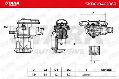 PINZA DE FRENO (SIN  DEVOLUCIÓN CAS
