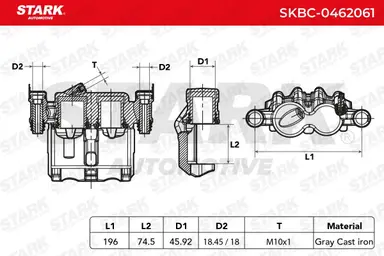PINZA DE FRENO (SIN  DEVOLUCIÓN CAS