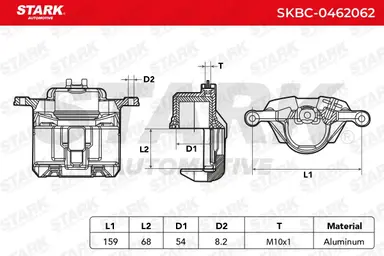 PINZA DE FRENO (SIN  DEVOLUCIÓN CAS