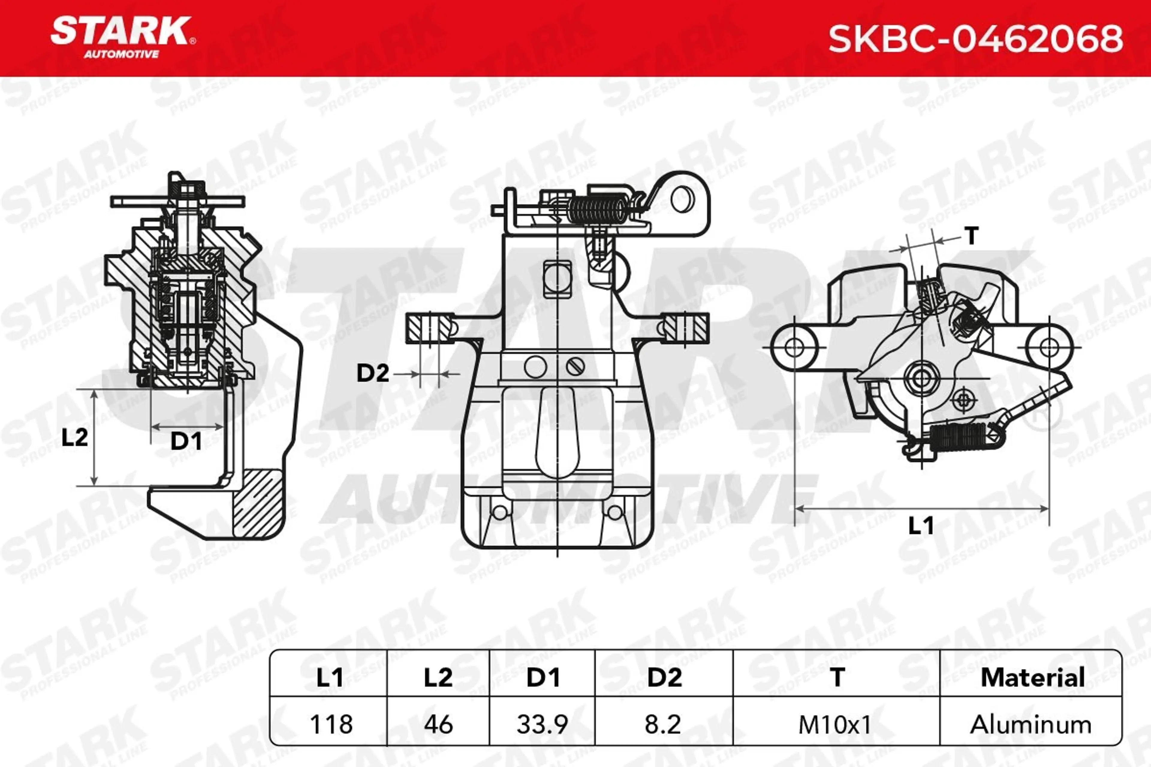 PINZA DE FRENO (SIN  DEVOLUCIÓN CAS