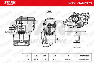 PINZA DE FRENO (SIN  DEVOLUCIÓN CAS