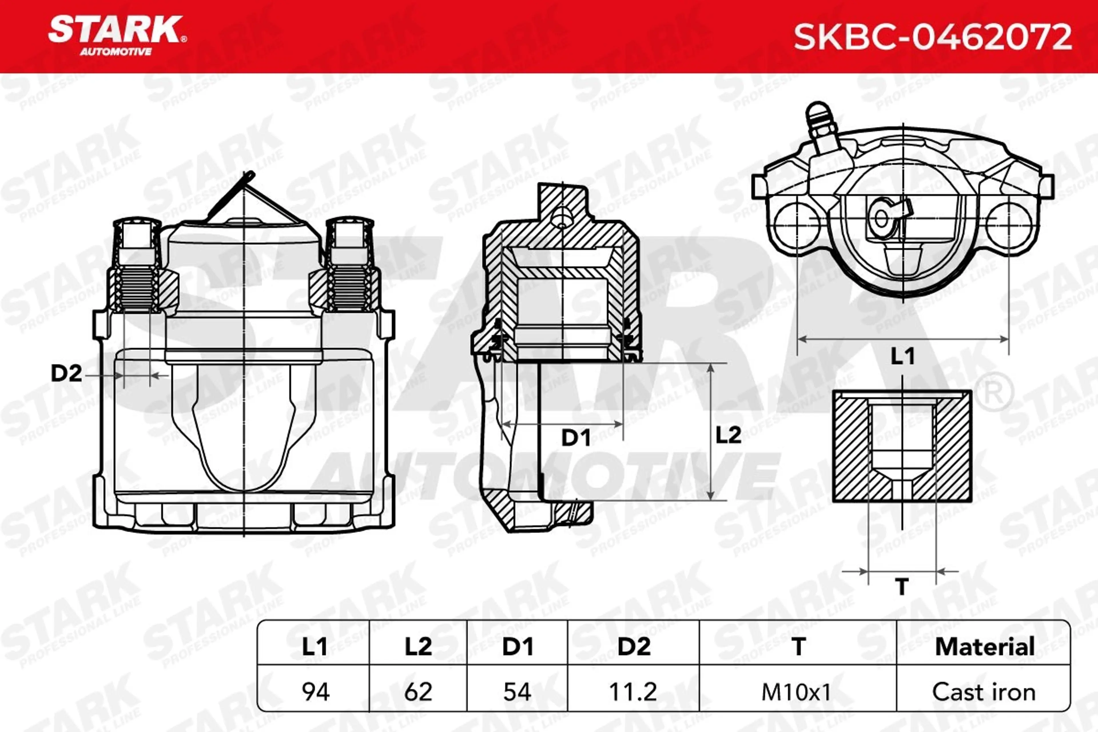 PINZA DE FRENO (SIN  DEVOLUCIÓN CAS