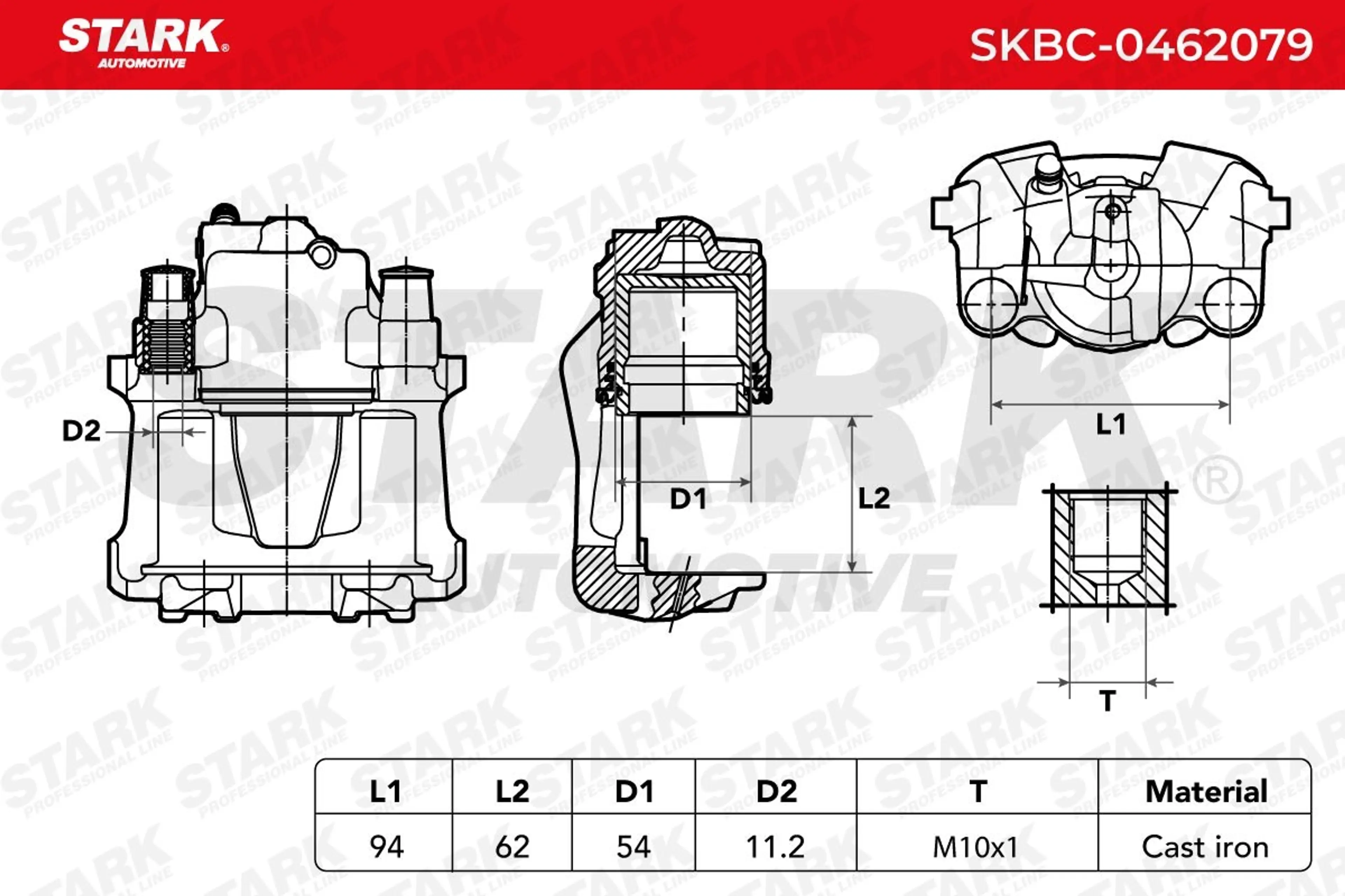 PINZA DE FRENO (SIN  DEVOLUCIÓN CAS