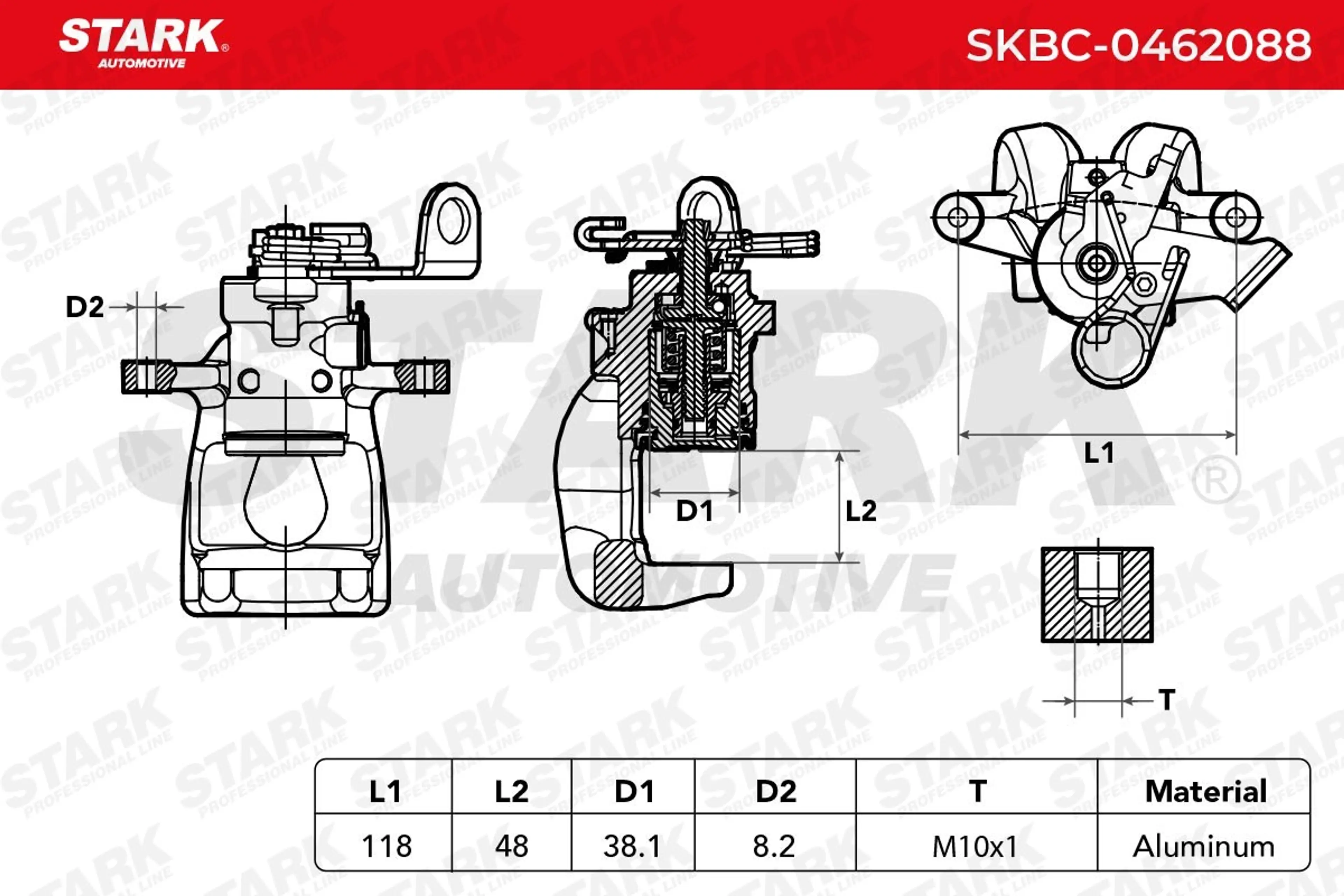 PINZA DE FRENO (SIN  DEVOLUCIÓN CAS
