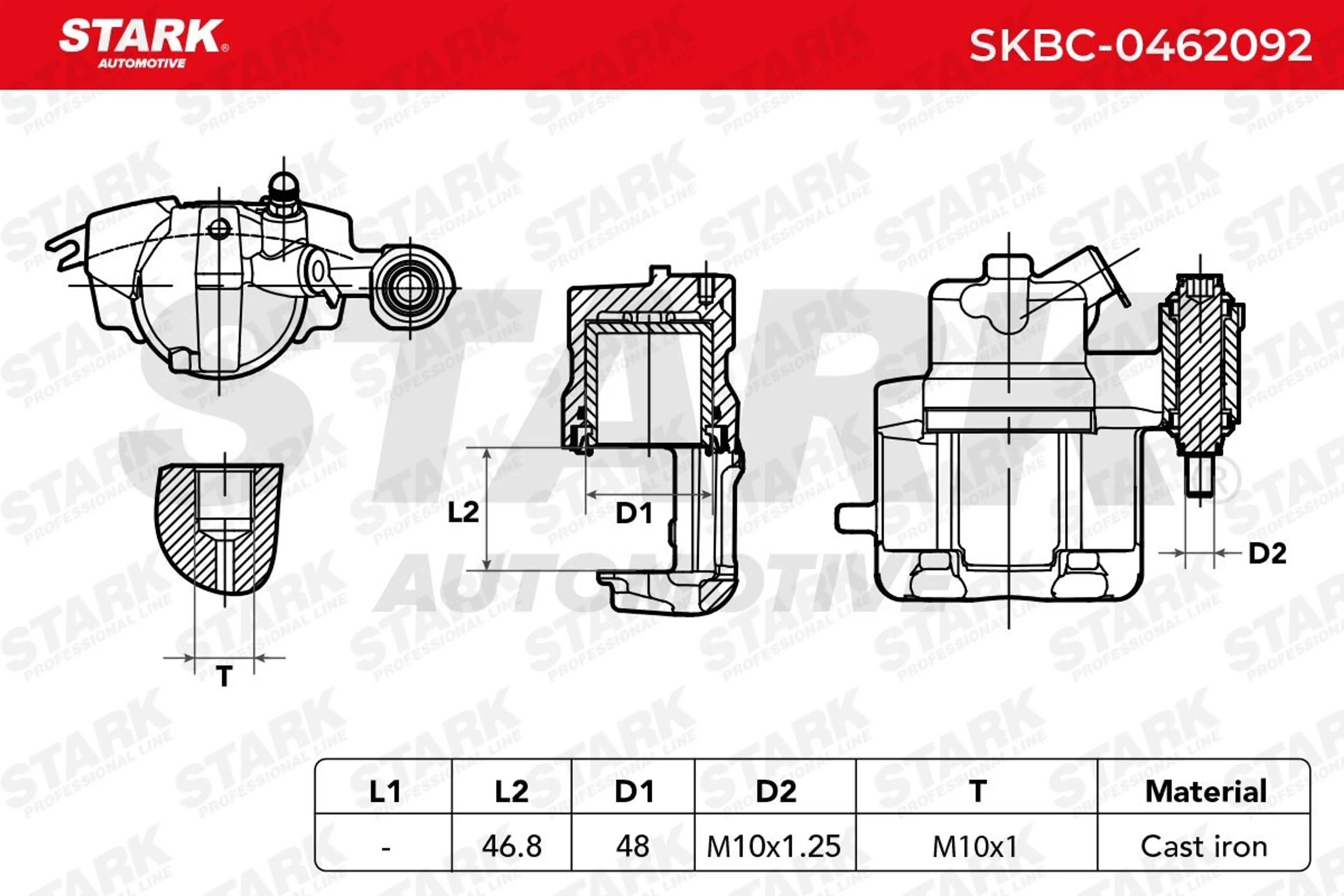 PINZA DE FRENO (SIN  DEVOLUCIÓN CAS