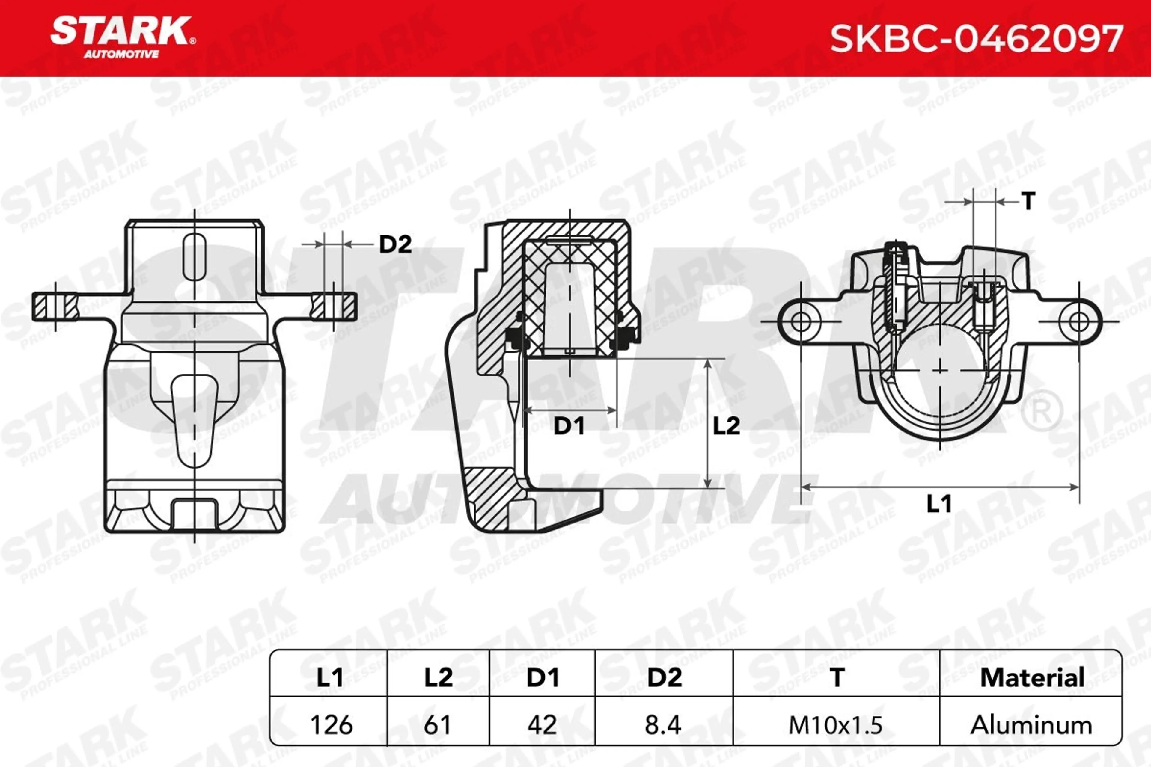 PINZA DE FRENO (SIN  DEVOLUCIÓN CAS