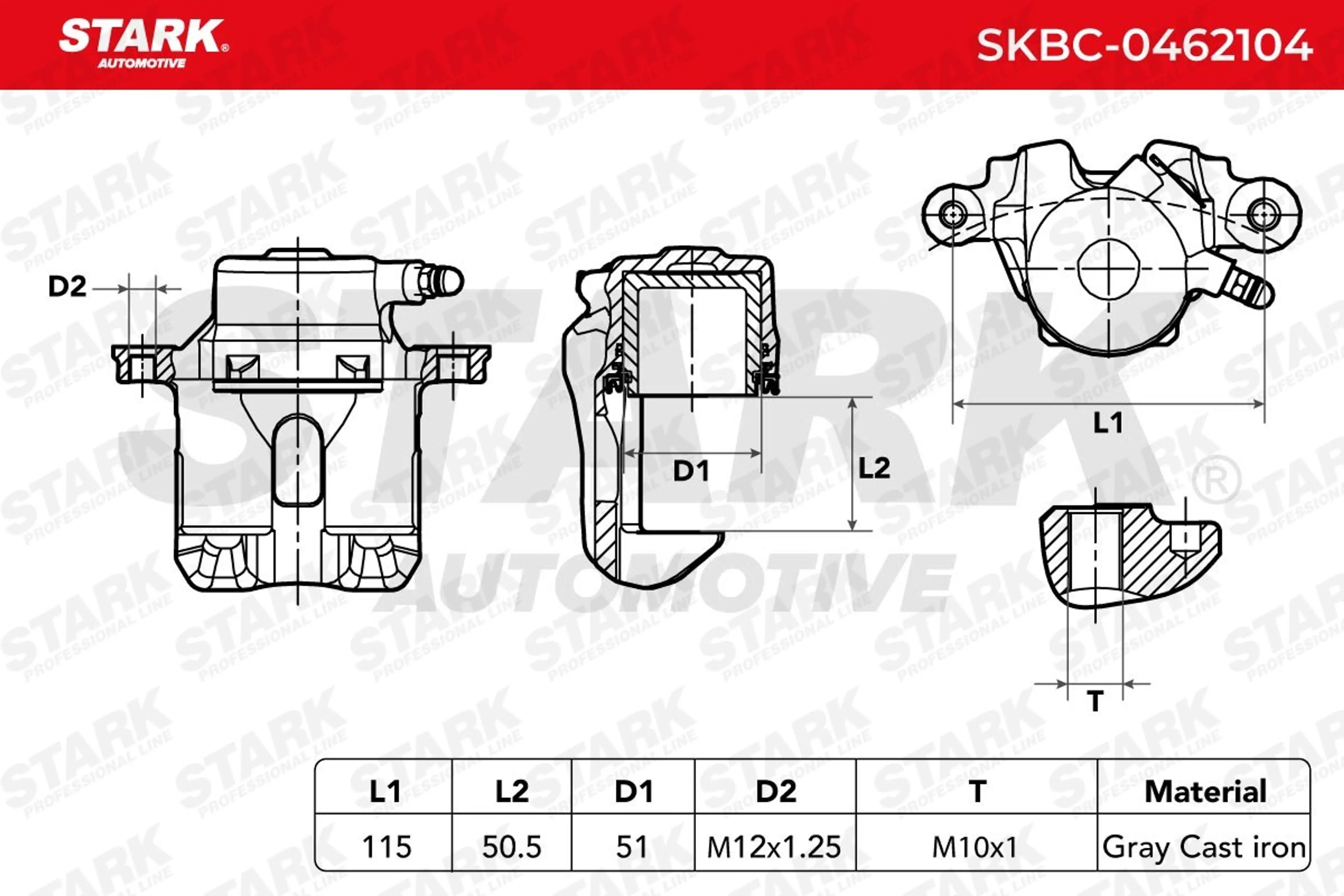 PINZA DE FRENO (SIN  DEVOLUCIÓN CAS