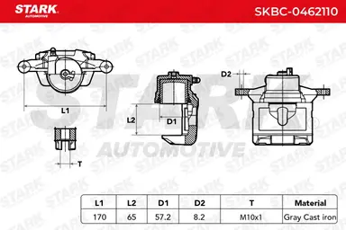 PINZA DE FRENO (SIN  DEVOLUCIÓN CAS