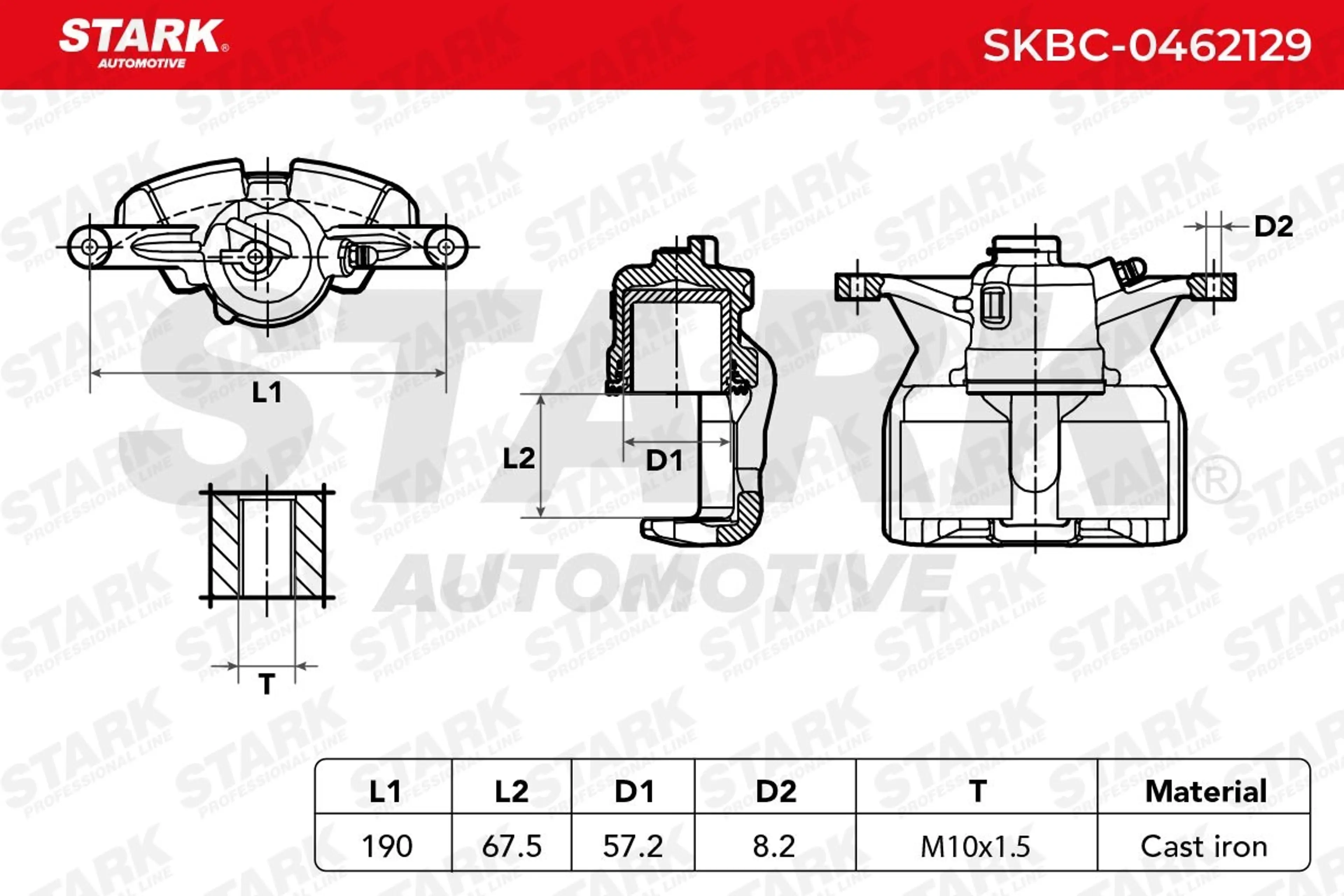PINZA DE FRENO (SIN  DEVOLUCIÓN CAS