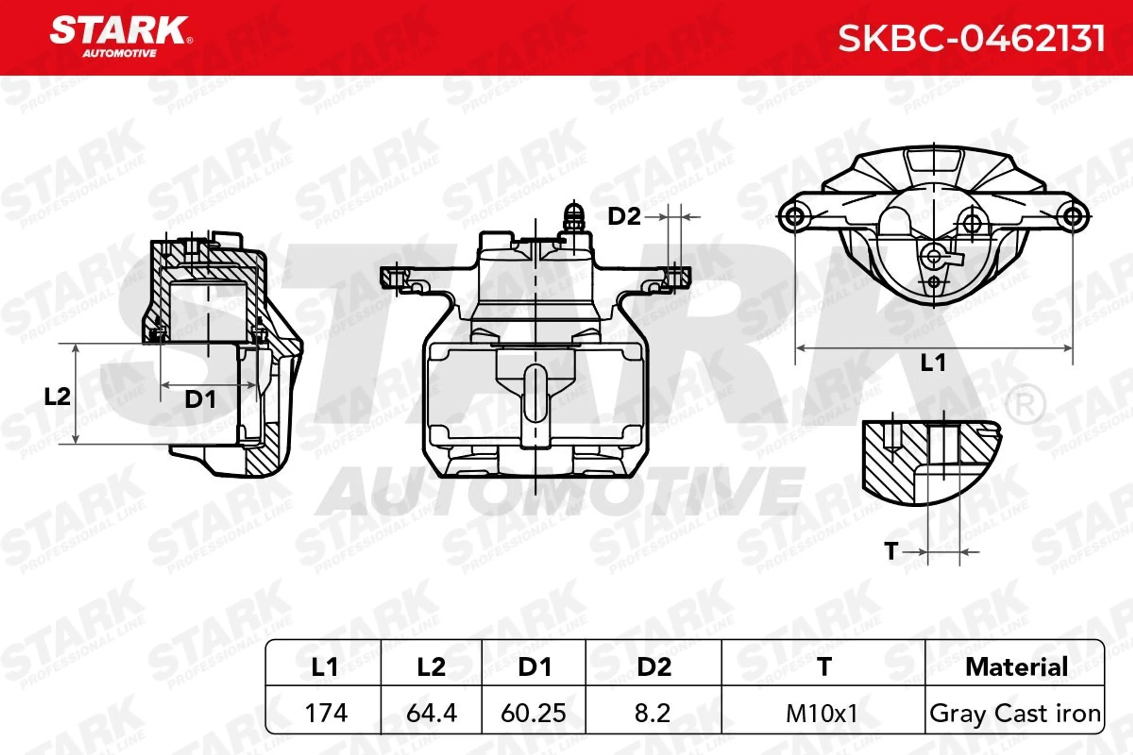 PINZA DE FRENO (SIN  DEVOLUCIÓN CAS