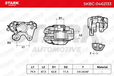 PINZA DE FRENO (SIN  DEVOLUCIÓN CAS