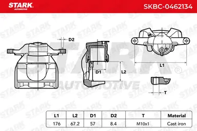 PINZA DE FRENO (SIN  DEVOLUCIÓN CAS