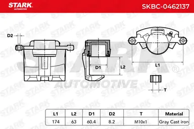PINZA DE FRENO (SIN  DEVOLUCIÓN CAS