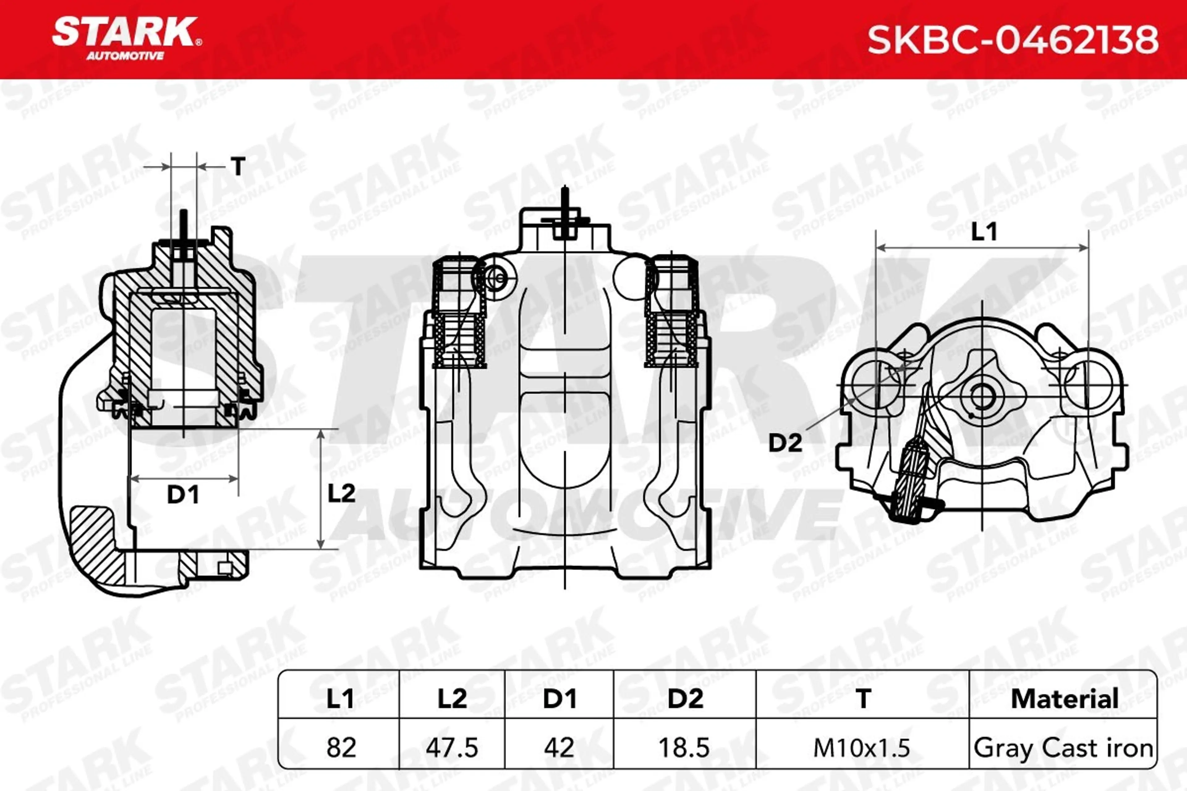 PINZA DE FRENO (SIN  DEVOLUCIÓN CAS