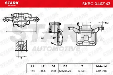 PINZA DE FRENO (SIN  DEVOLUCIÓN CAS