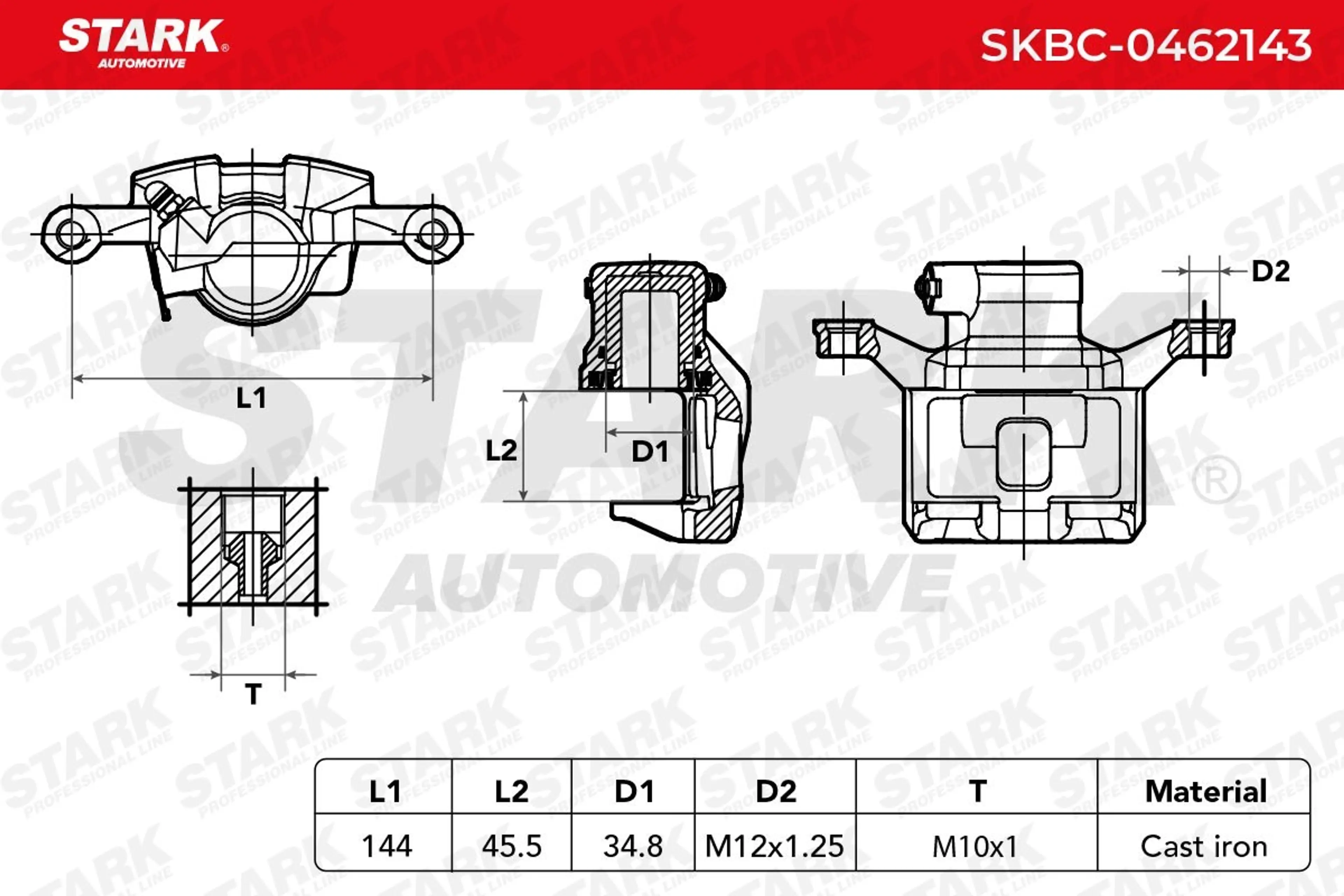 PINZA DE FRENO (SIN  DEVOLUCIÓN CAS