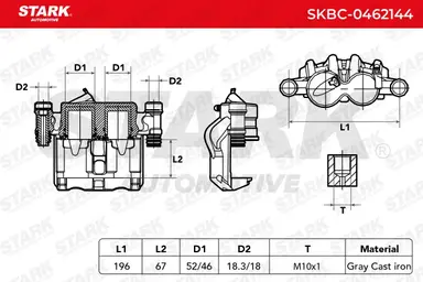 PINZA DE FRENO (SIN  DEVOLUCIÓN CAS