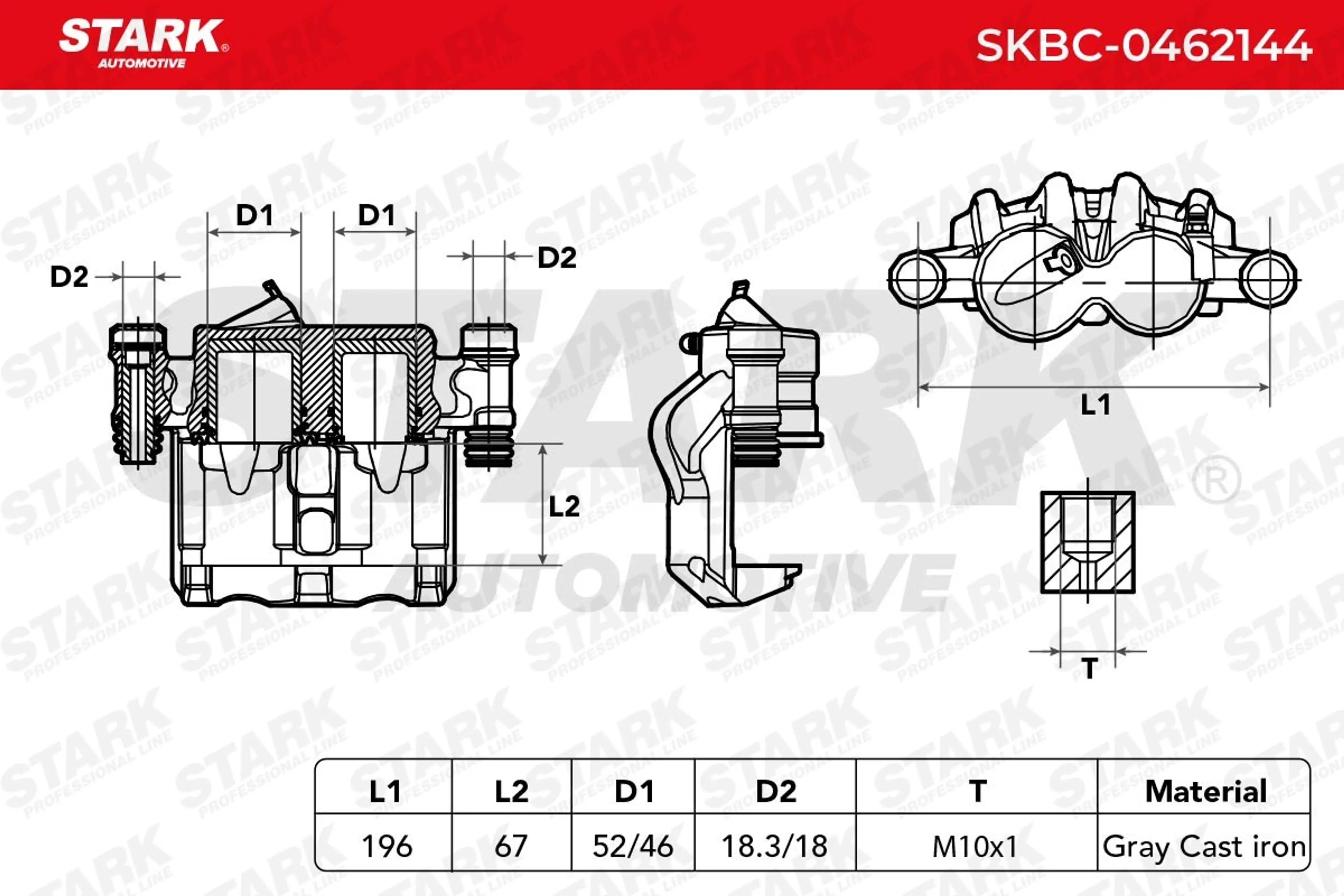 PINZA DE FRENO (SIN  DEVOLUCIÓN CAS