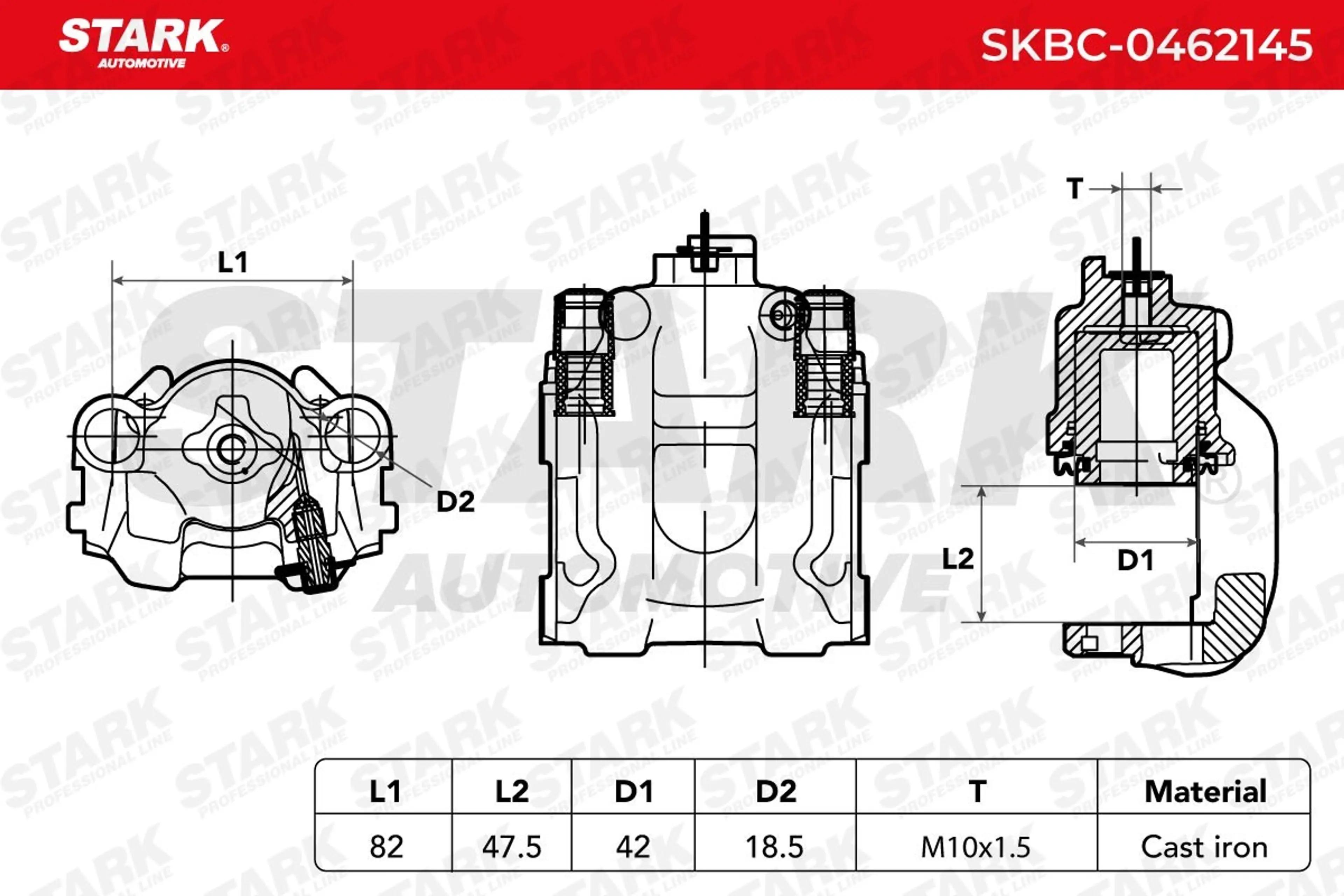 PINZA DE FRENO (SIN  DEVOLUCIÓN CAS